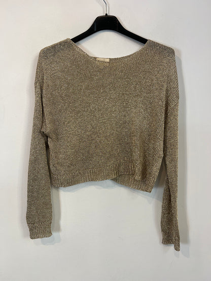 BELLE&REBEL. Top punto dorado T.xxs