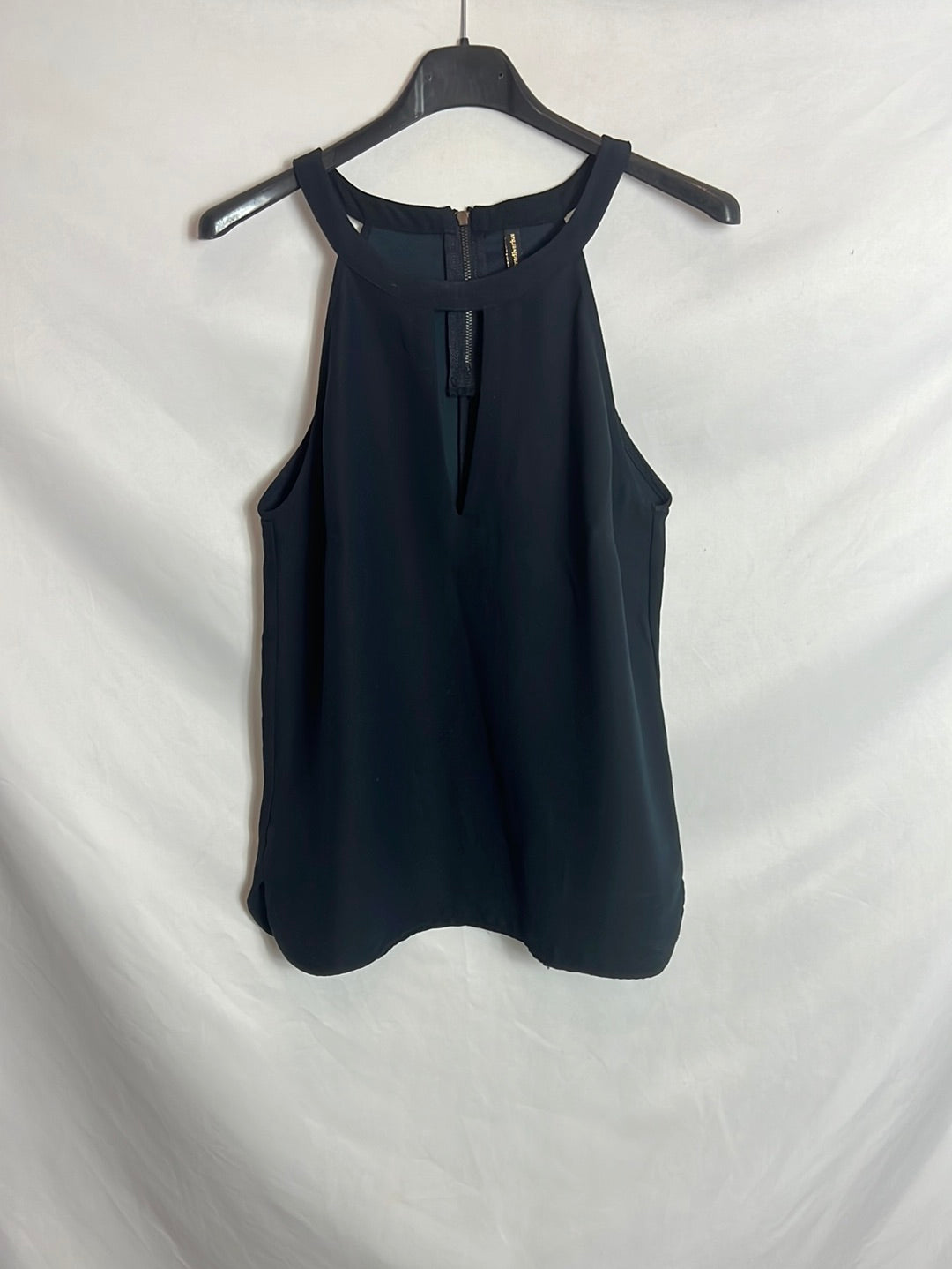 STRADIVARIUS.Blue halter top TM