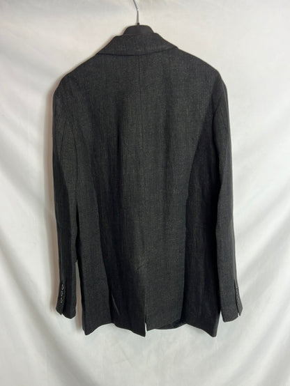 ZARA. Heathered grey blazer. Size XS
