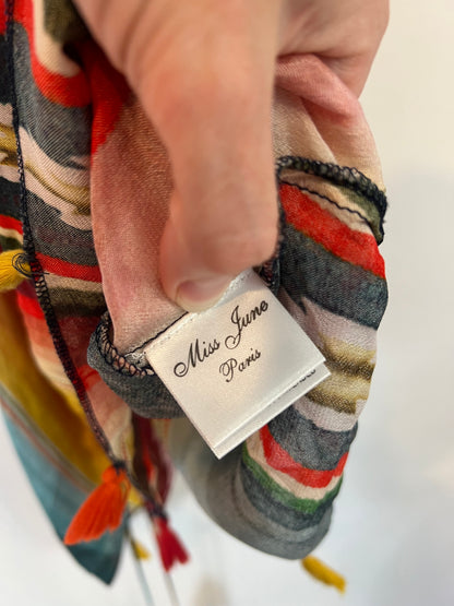 MISS JUNE. Top  étnico colores T.xs