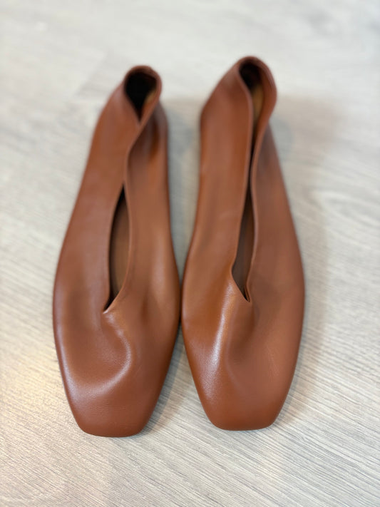 PARFOIS. Bailarina plana marrón . T 39