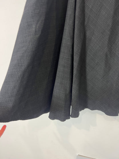 MASSCOB. Falda cuadros asimétrica mezclaT.36