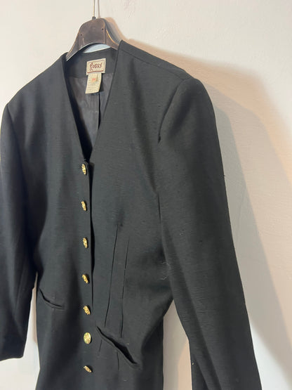 ROSSY. Chaqueta negra vintage