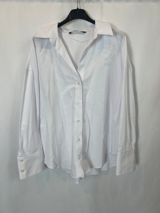 ZARA. Camisa blanca básica. T M