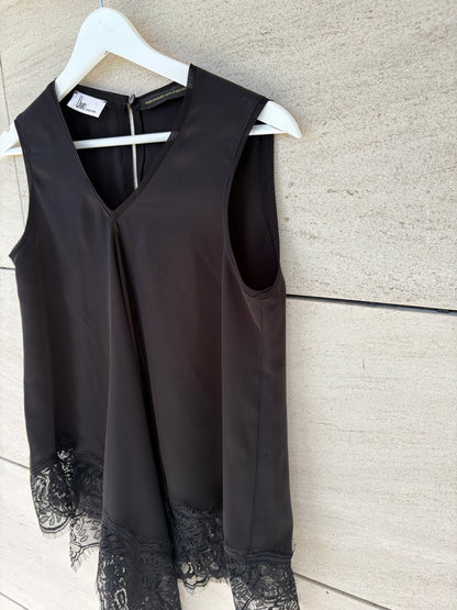 ISABEL MARANT. Black floral print jumpsuit. Size 36