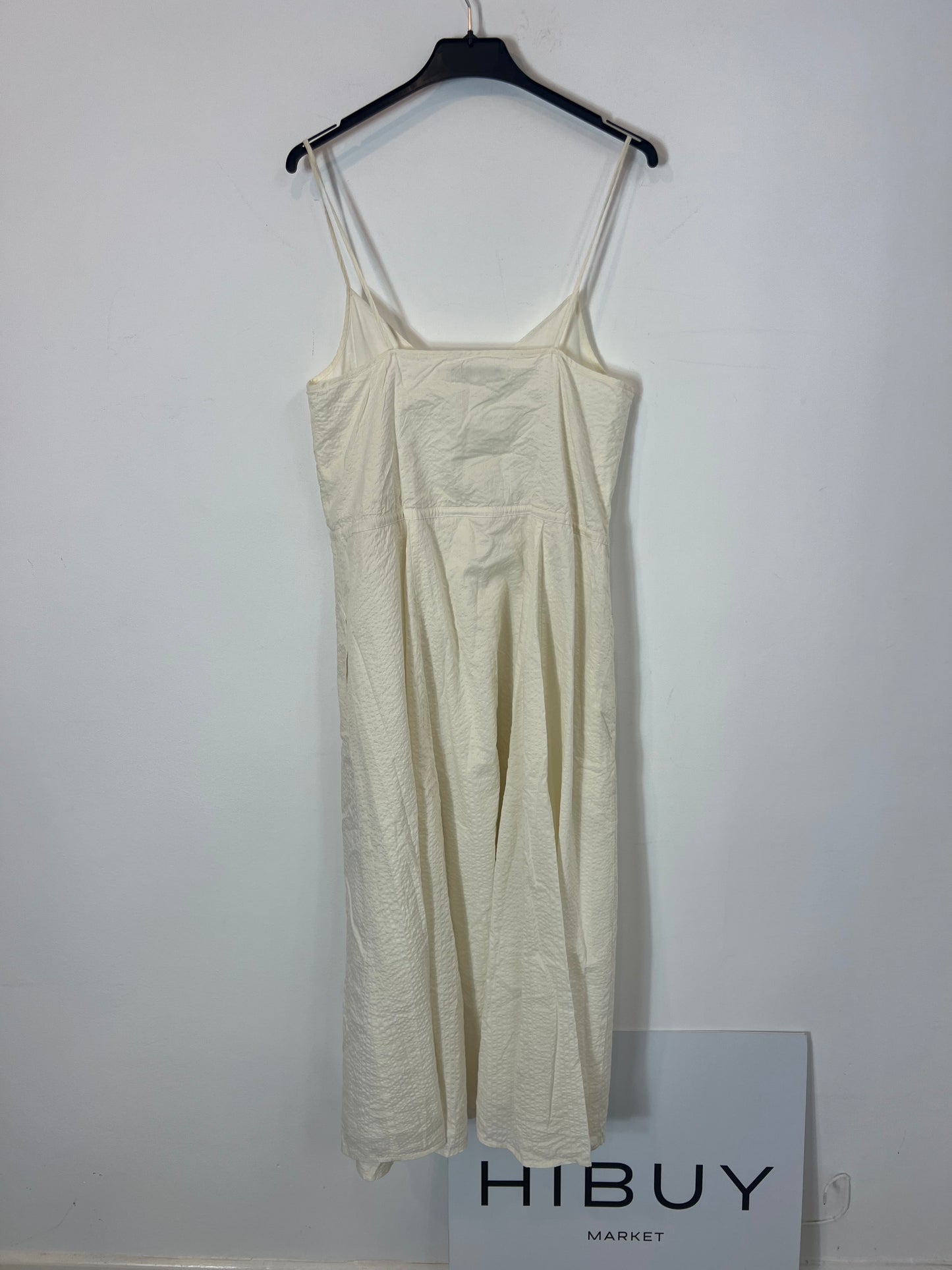 White textured Ts dress