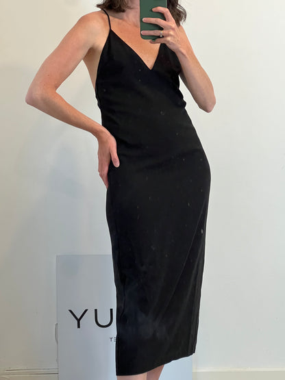 Zara Vestido Lencero Negro H&m Vestido Lencero Negro – Hibuy