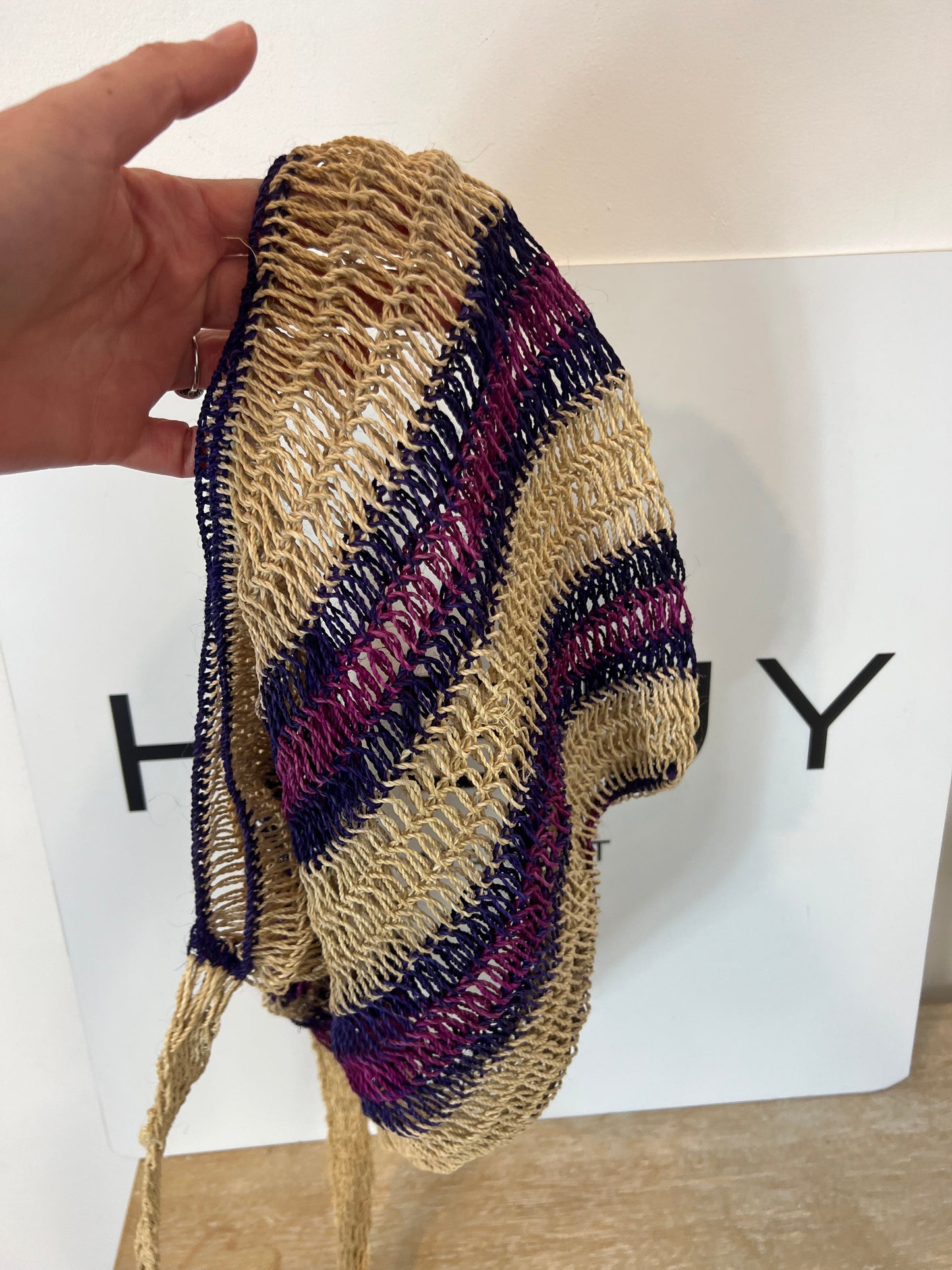 OTHERS. Colorful raffia bag