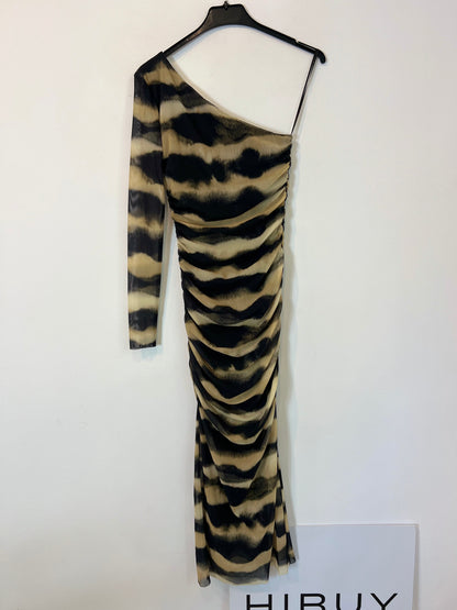 ZARA. Vestido largo asimétrico  T.s