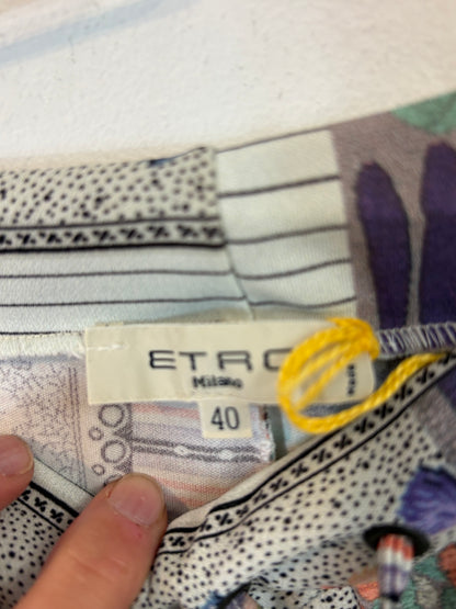 ETRO. Pantalón fluido estampado. T 36