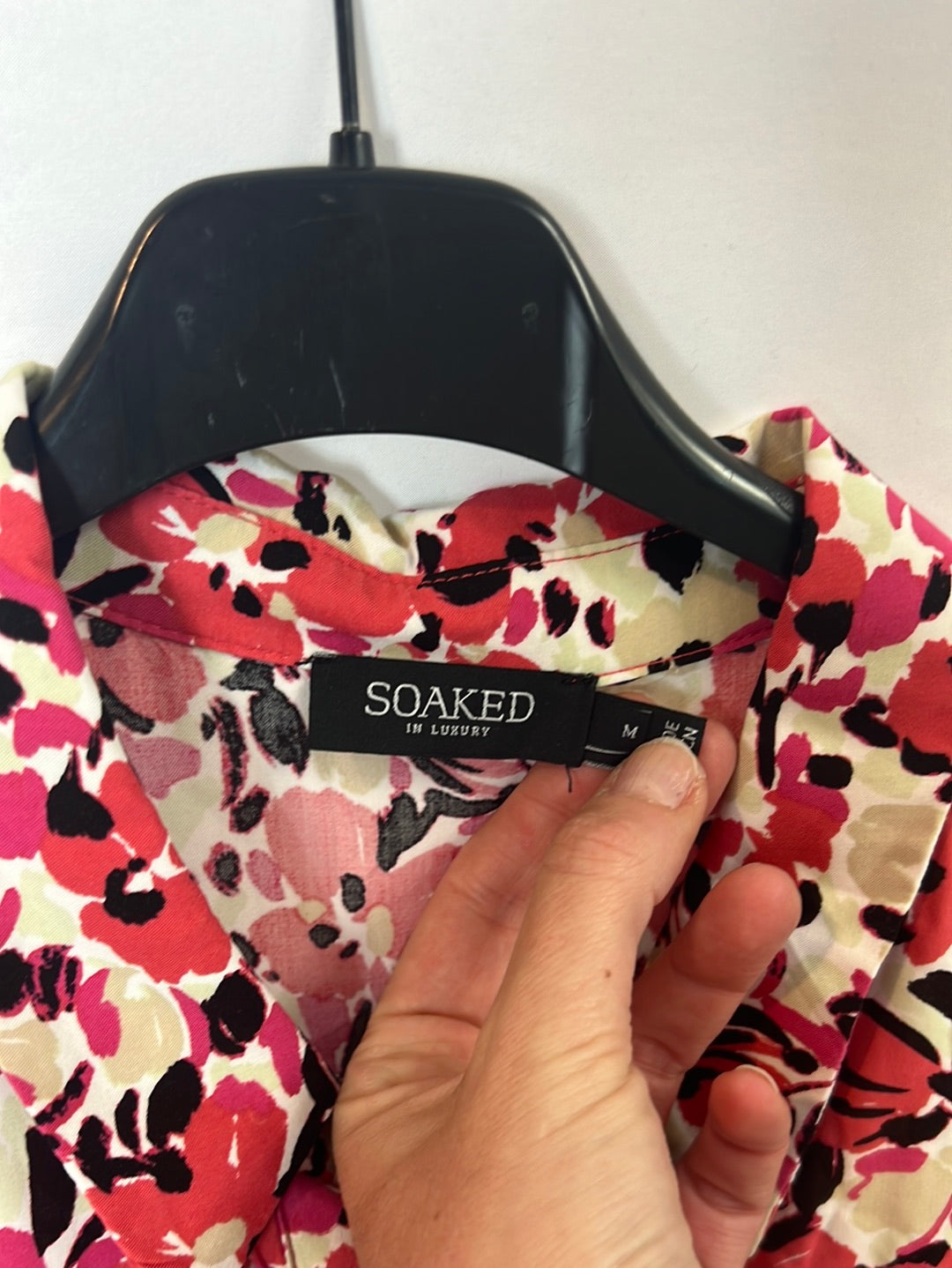 SOAKED IN LUXURY. Long floral dress Tm