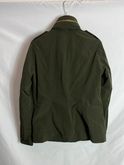 HENRY ARROWAY. Parka verde impermeable T.s