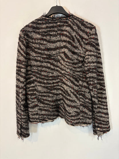 ISABEL MARANT ÉTOILE. Chaqueta jaspeada con lana
