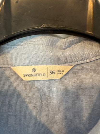 SPRINGFIELD. Camisa azul oxford