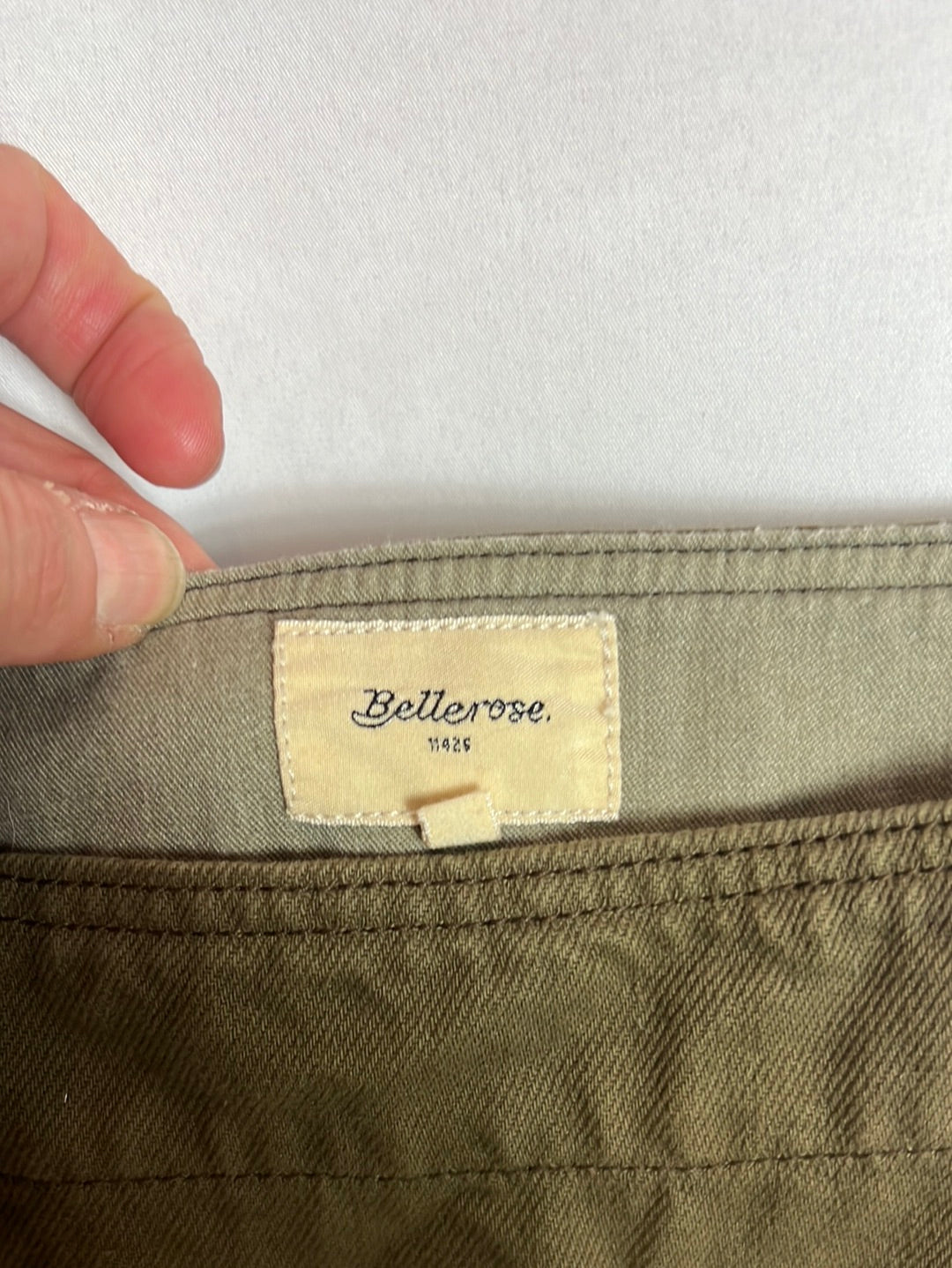 BELLEROSE. Peto denim verde. T 2(M)