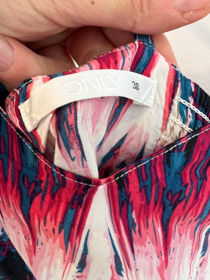 ONLY. Printed midi dress. Size 38