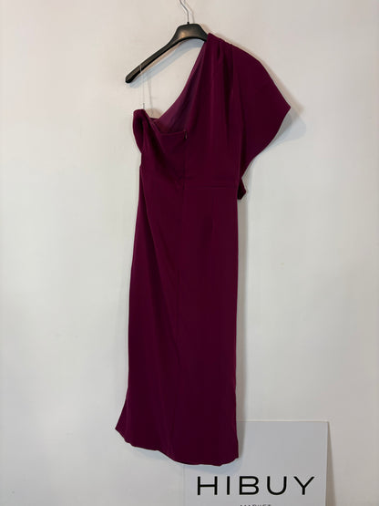 BRUNA. Vestido midi asimétrico