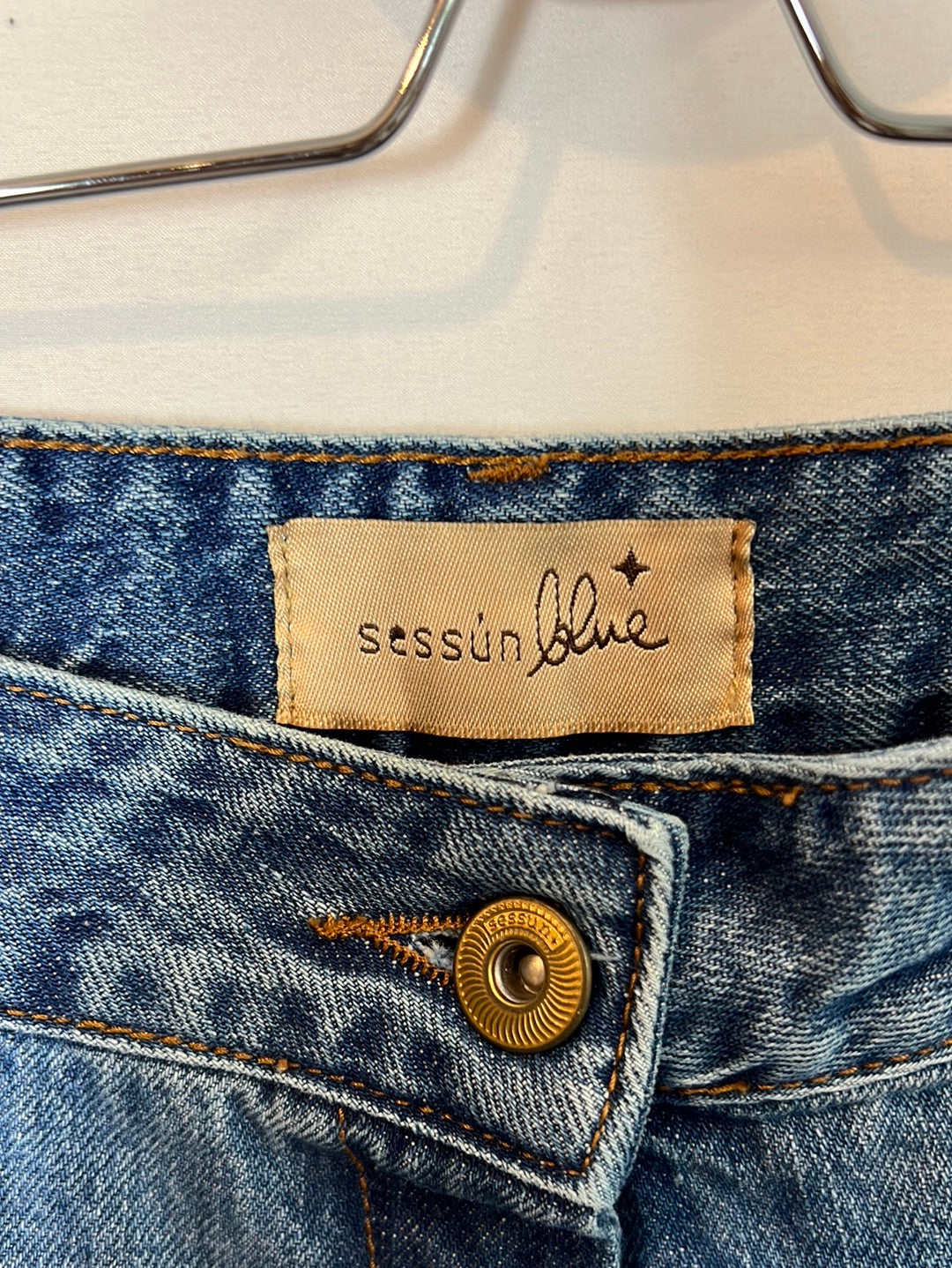 SESSUN. Pantalón denim culotte T.38