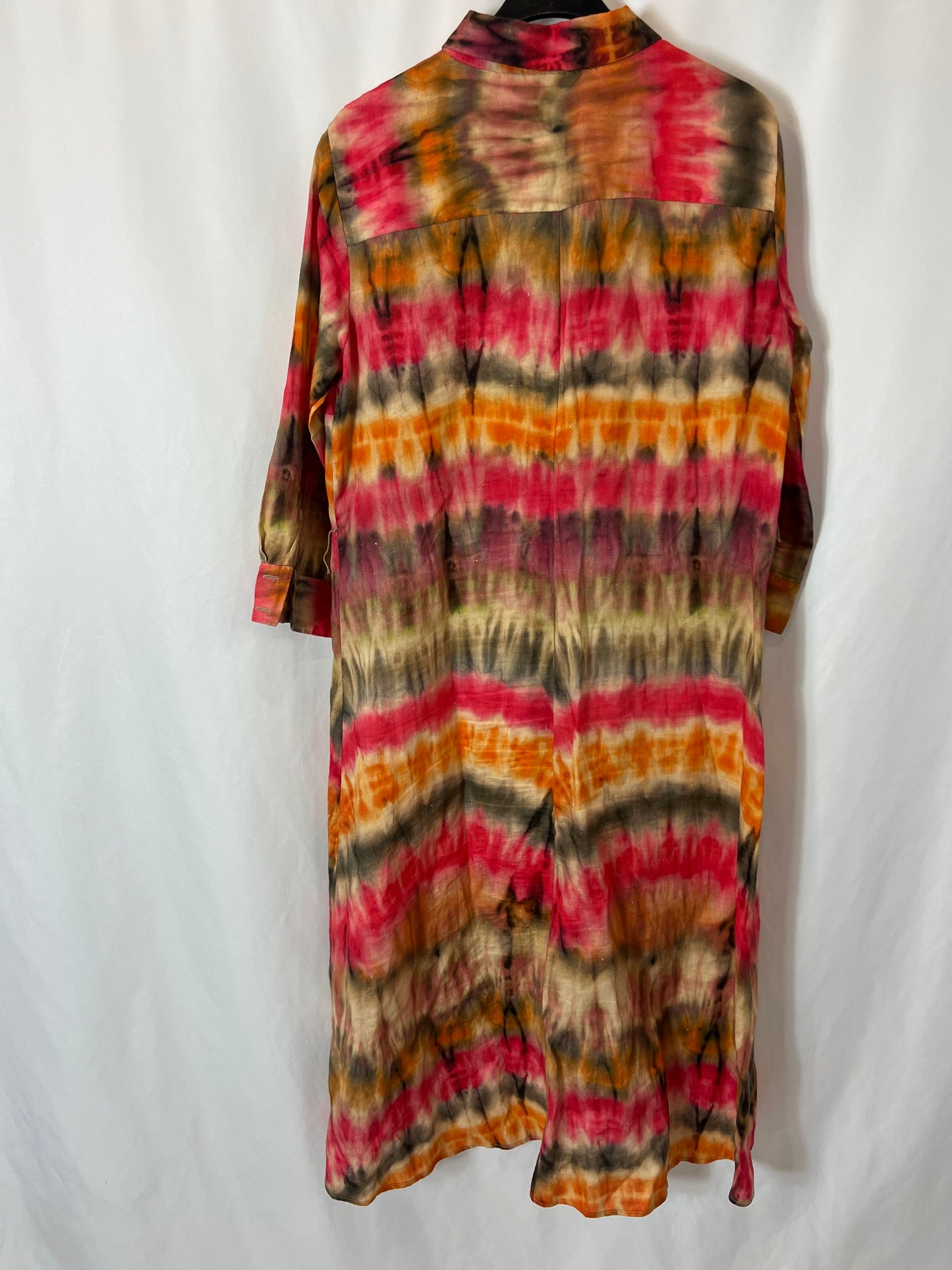 ZARA. Linen shirt dress in TL colors