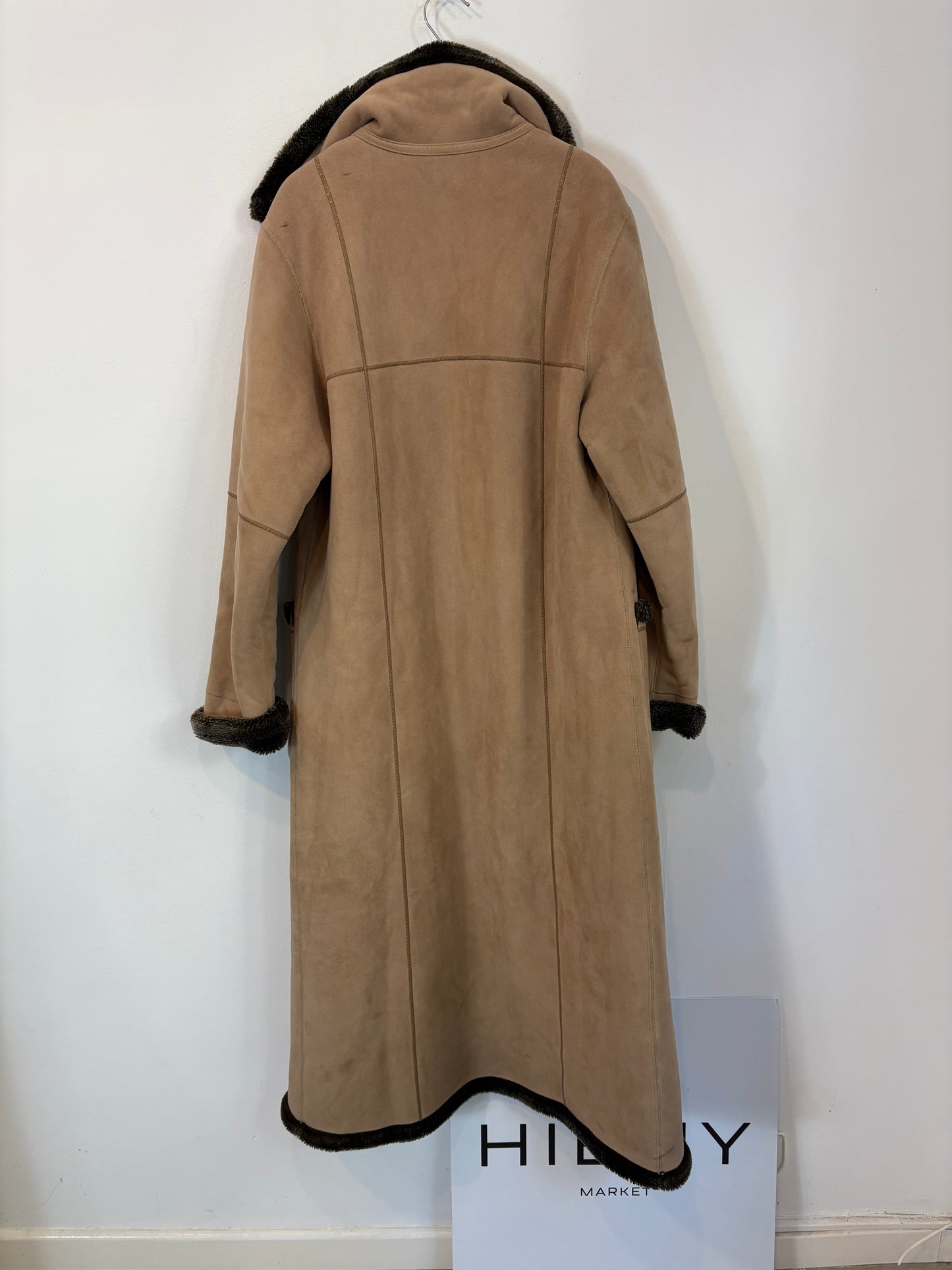 BARONIA. Vintage double-textured coat, size 38