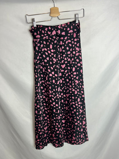 ZARA. Falda midi aperturas . TXS