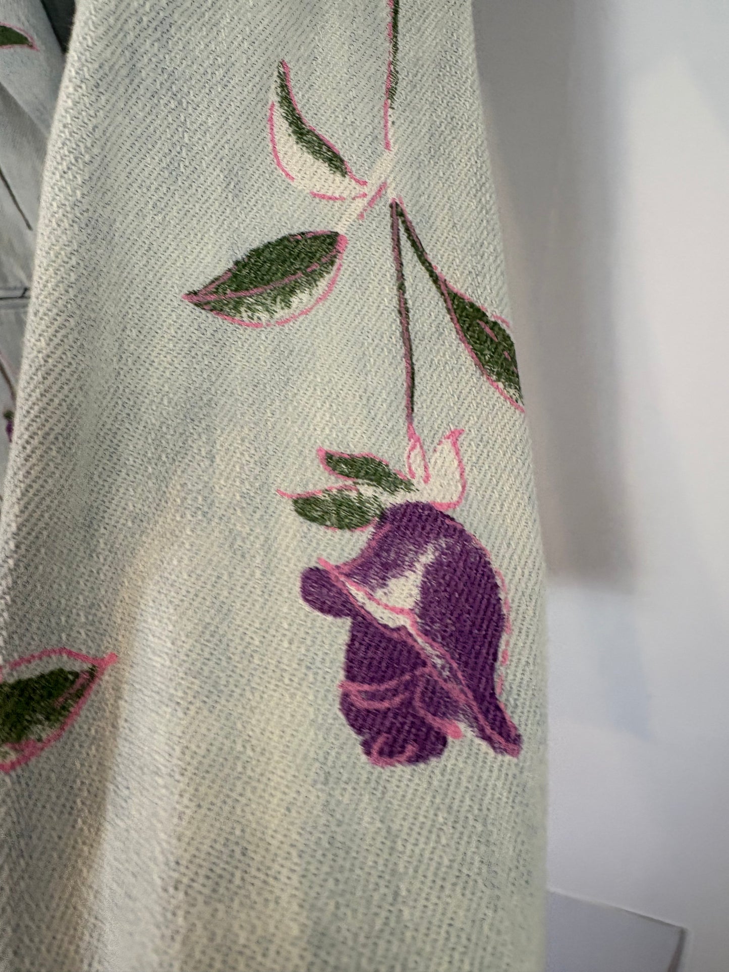 DIXIE. Blazer estampada algodón. T S