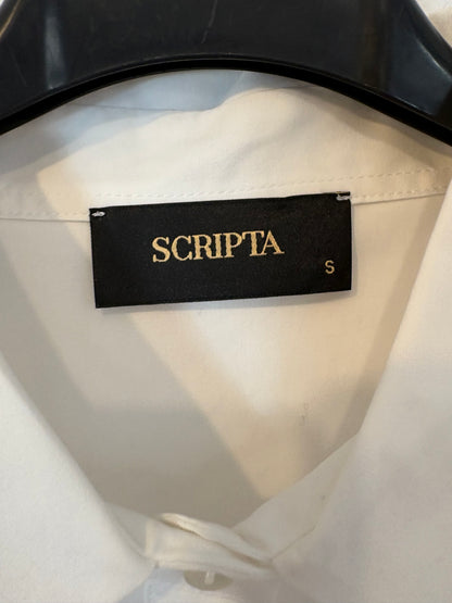 SCRIPTA. Camisa larga blanca