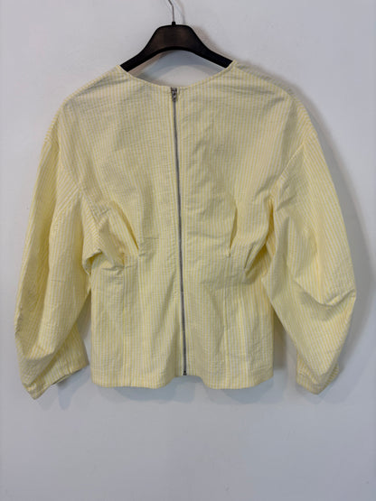 BIMBA Y LOLA. Top textura rayas. T S