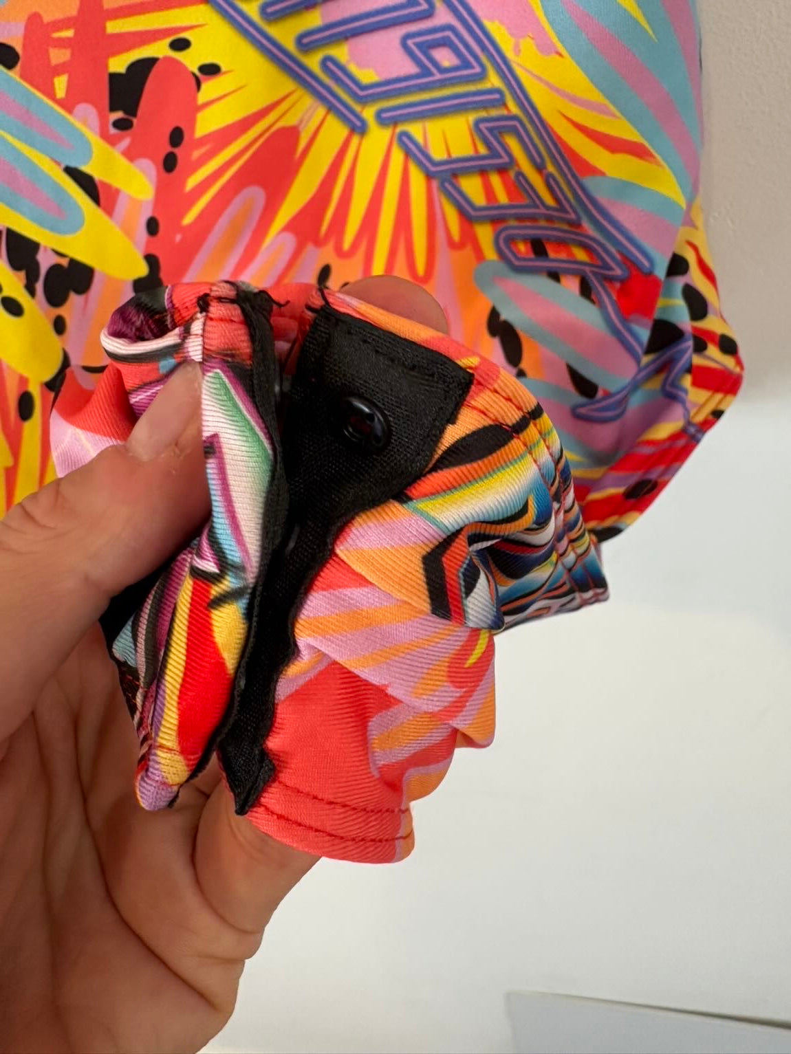 DESIGUAL x MARÍA SCOTE. Top colores halter