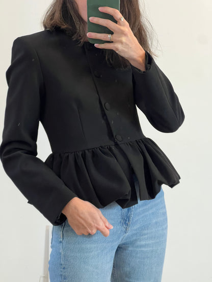 ZARA. Coral beaded jacket. TS