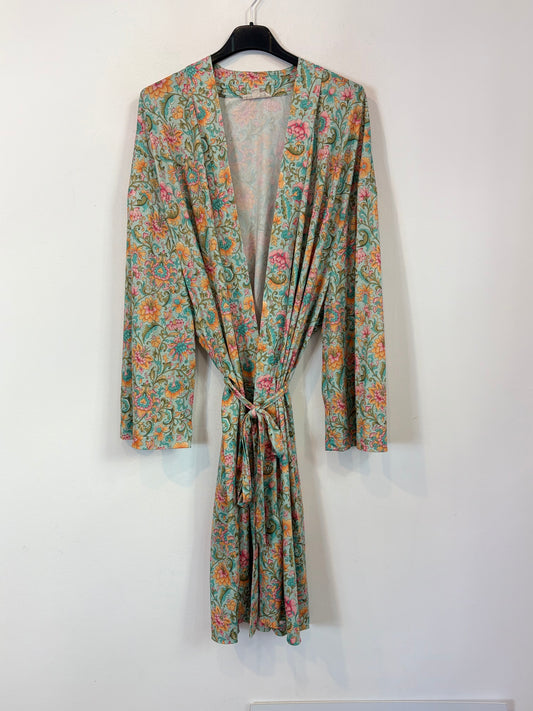 LOUISE MISHA. Kimono estampado floral