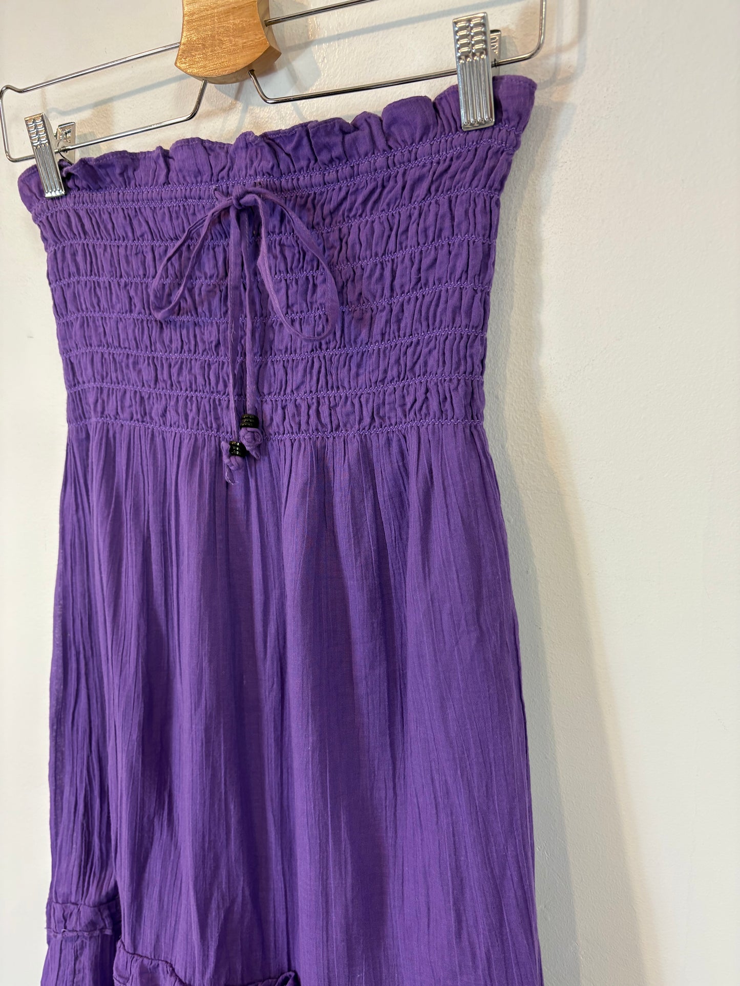 GAP. Purple long dress T.xs