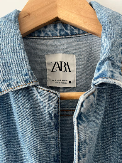 ZARA. Mono largo denim