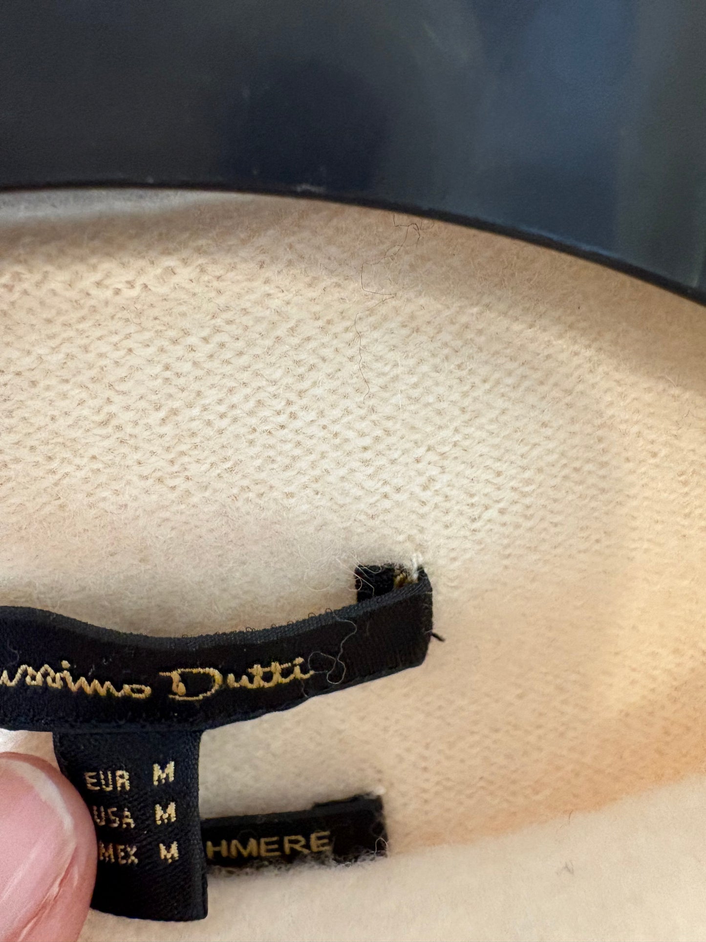 ZARA. Black stretch knit top. TL