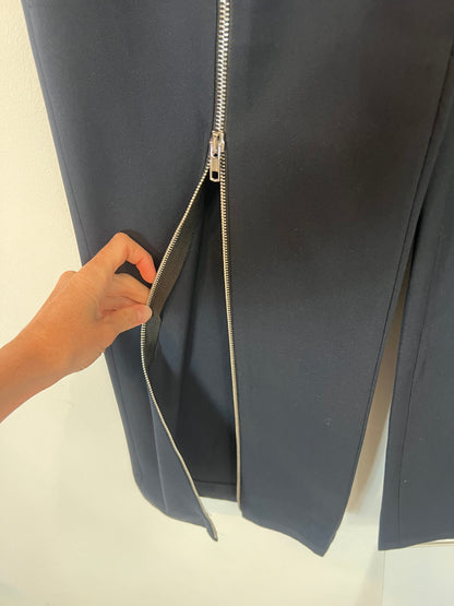 AMEÉ. Sleeveless fringed sweater S.(s)