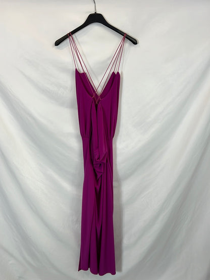 VANDERWILDE. Bougainvillea Long Dress Size 36