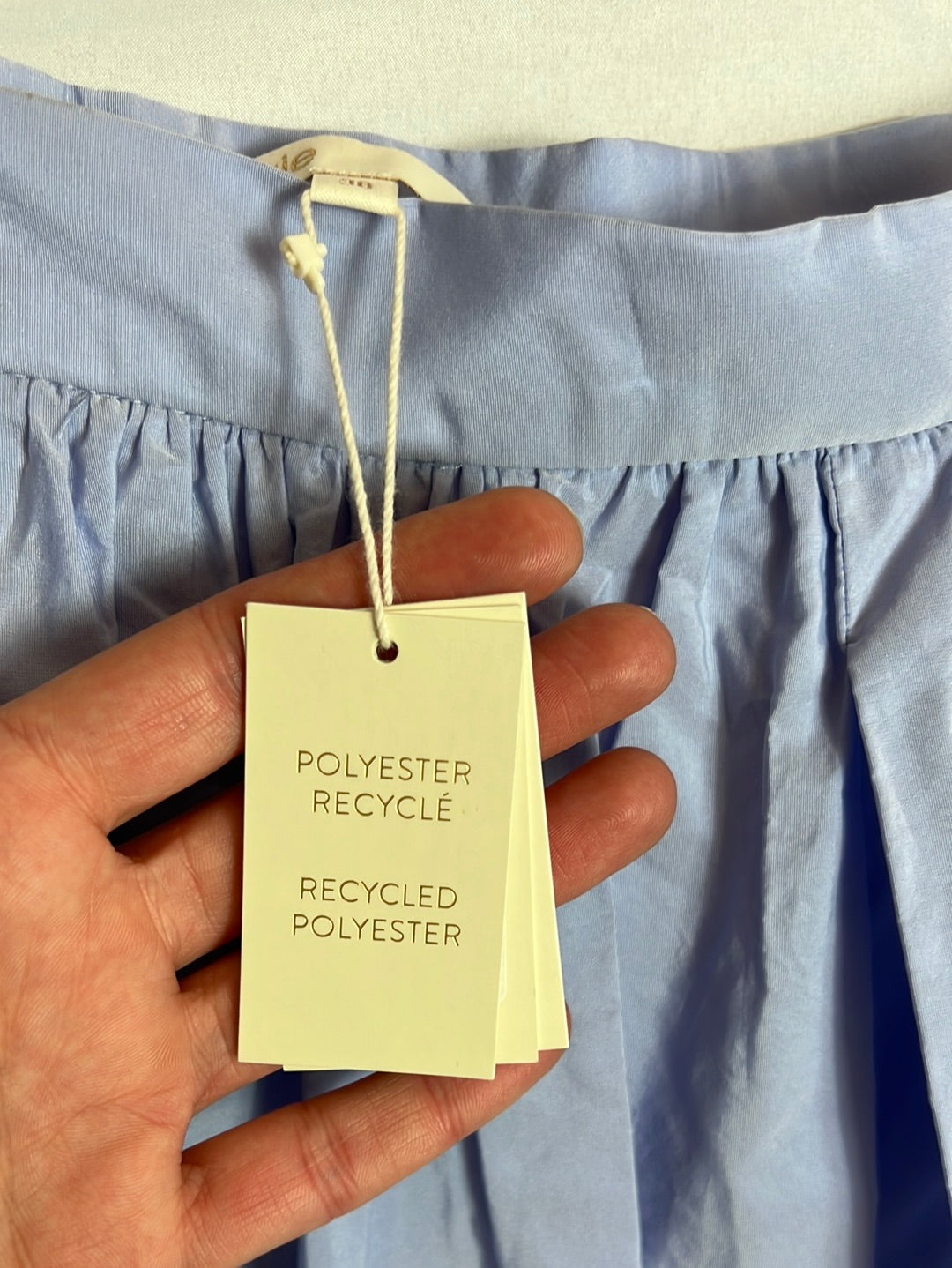 MAJE. Falda midi apertura. T 38