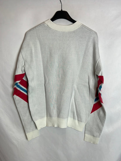 &amp;OTHER STORIES. Ecru striped sweater. TS