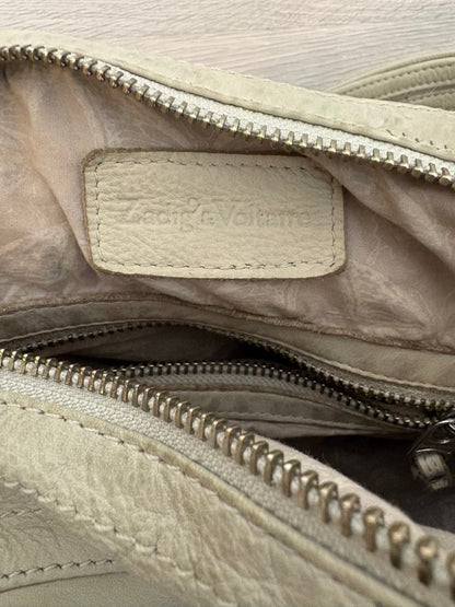 ZADIG & VOLTAIRE. Bolso mediano piel doble asa