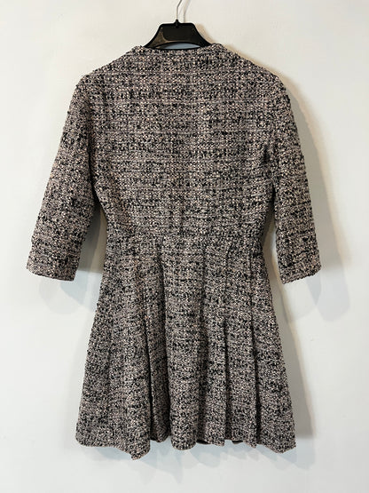 MAJE. Conjunto vestido y chaqueta tweed