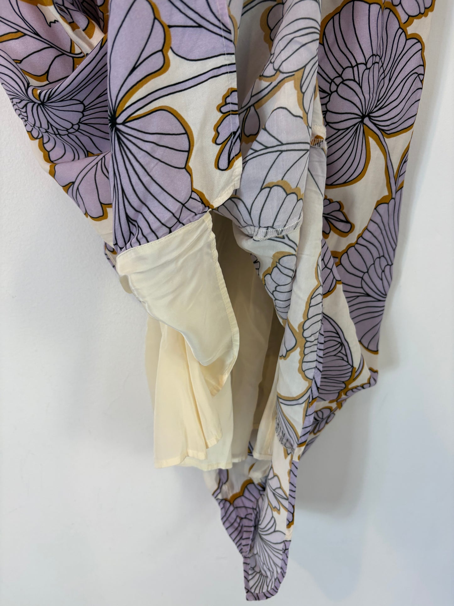 MAKSU. Printed midi skirt. TS