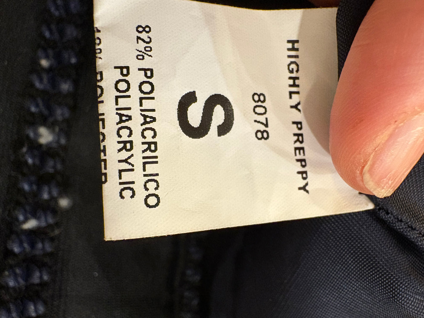 HIGHLY PRETTY. Abrigo pelo detalles T.s