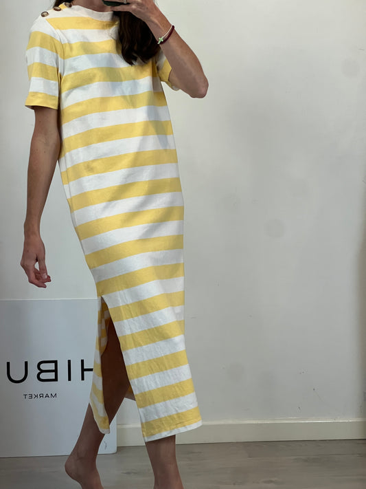 SÉZANE. Vestido algodón rayas