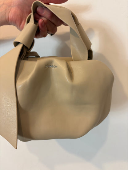 JO & MR.JOE. Bolso mini beige doble asa
