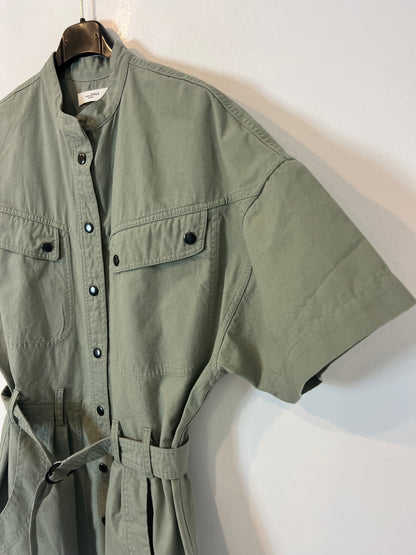 ISABEL MARANT ETOILE. Vestido corto abotonado. T 36