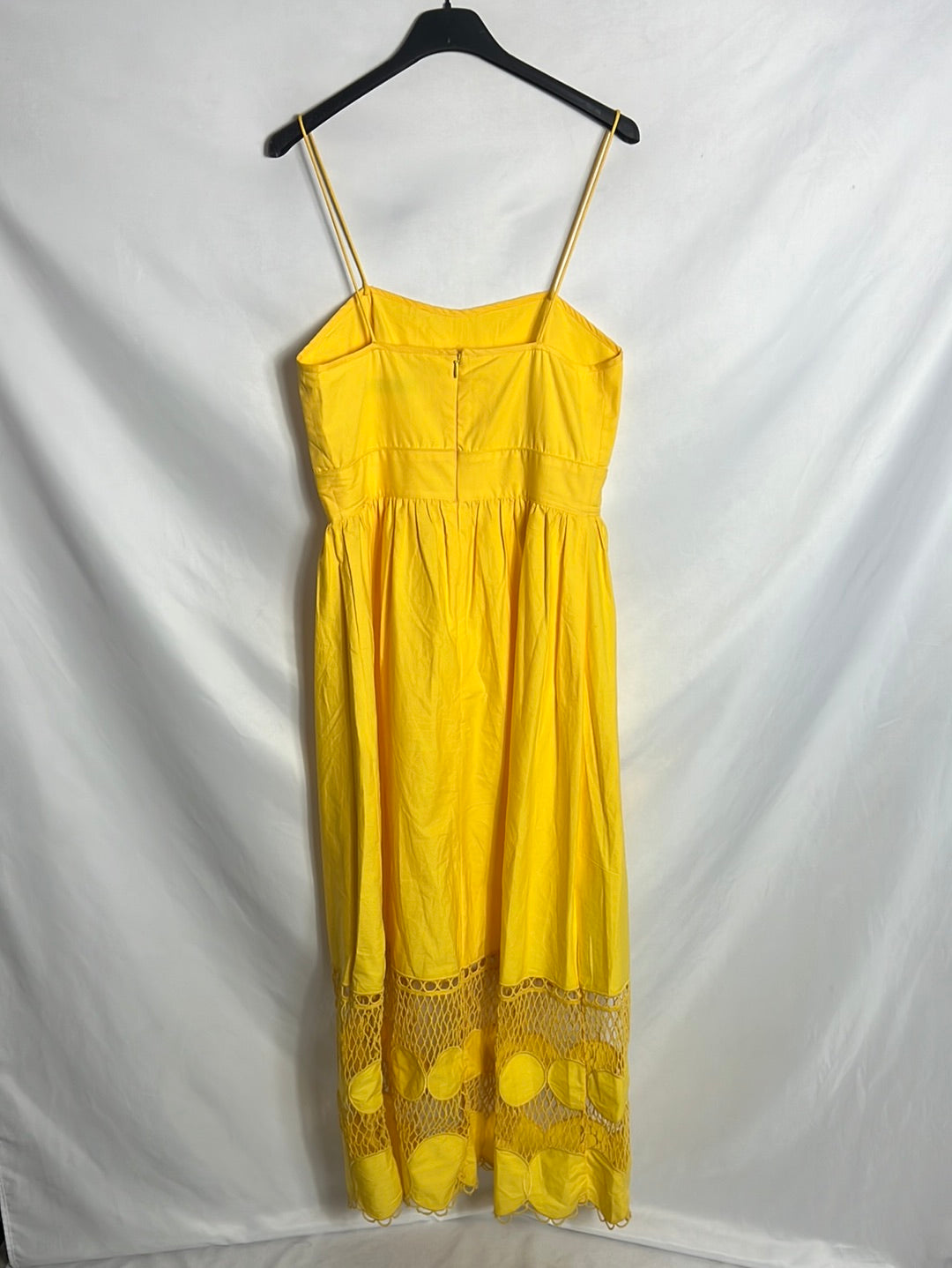 ZARA. Yellow midi dress. TS(Tara)