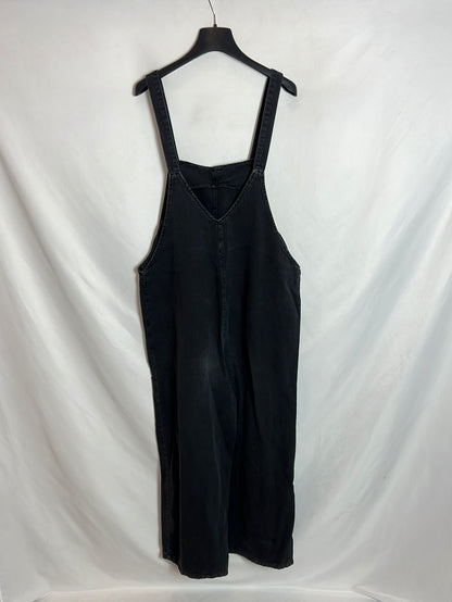 ZARA. Peto culotte gris oscuro estilo oversized. T S (tara)