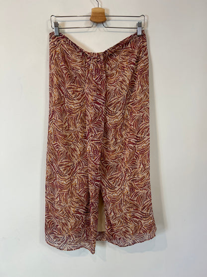 INTROPIA. Falda midi estampada T.xl