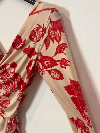 MSGM. Two-tone elastic top. T.S.