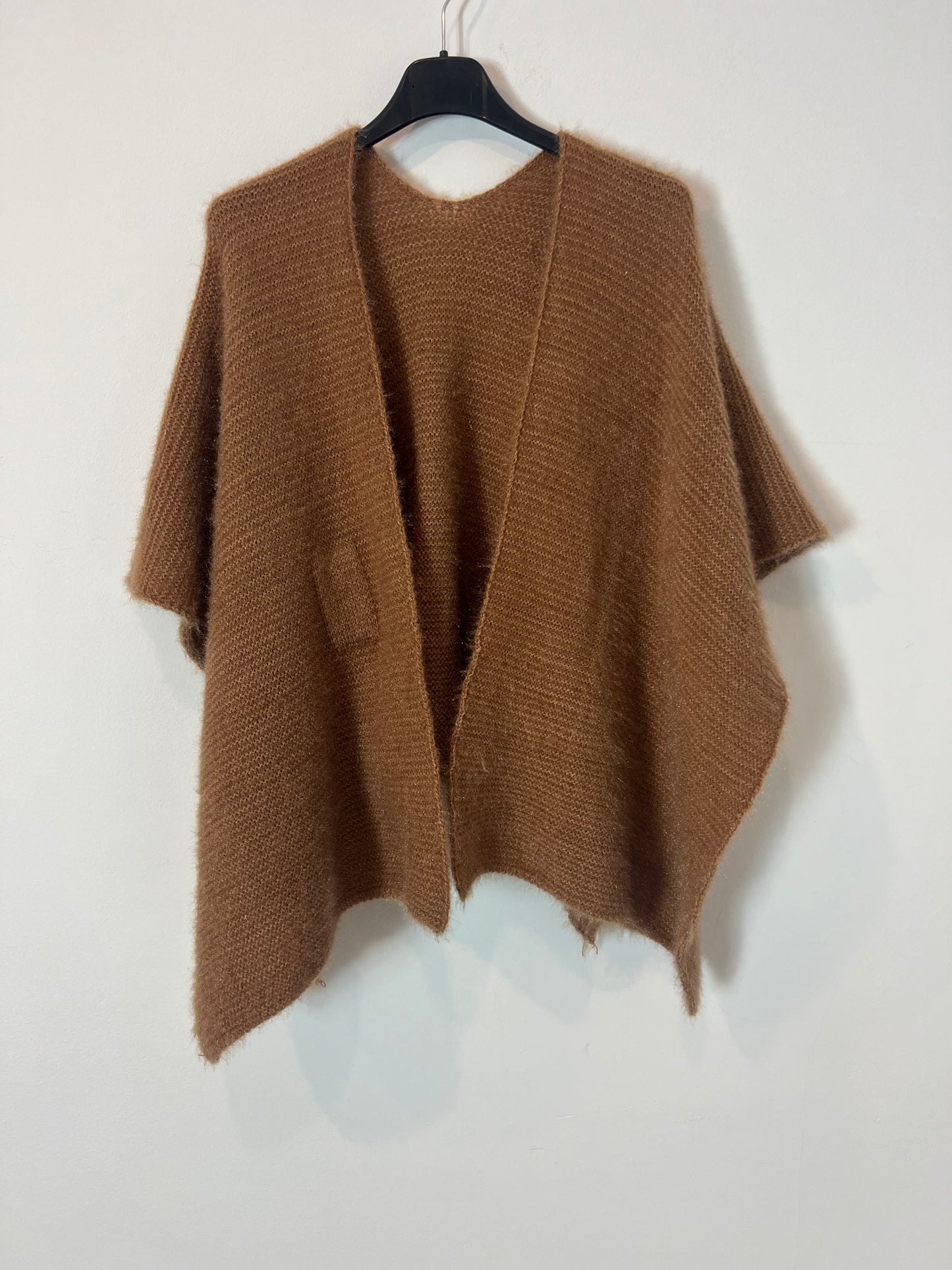 OTHERS. Camel poncho, TU threads